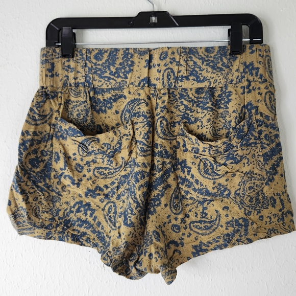 Free People Boho Paisley Print Shorts - Picture 3 of 6